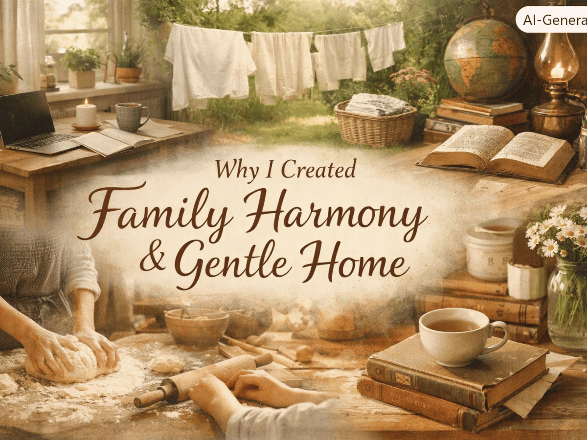 Why I Created Family Harmony & Gentle&nbsp;Home