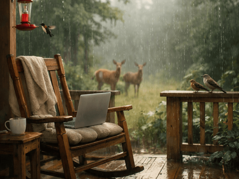 A Morning Held by&nbsp;Rain