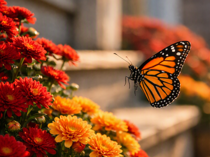 🍂 A Little September Wonder: When God Sent a Monarch to My&nbsp;Porch